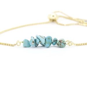 Turquoise Rock Candy Bracelet